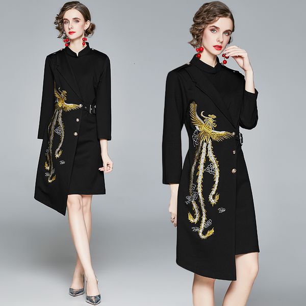 dress spring autumn female stylish chinese black ladies phoenix embroidered vintage bing dress size, Black;gray
dress spring autumn female stylish chinese black ladies phoenix embroidered vintage bing dress size, Black;gray