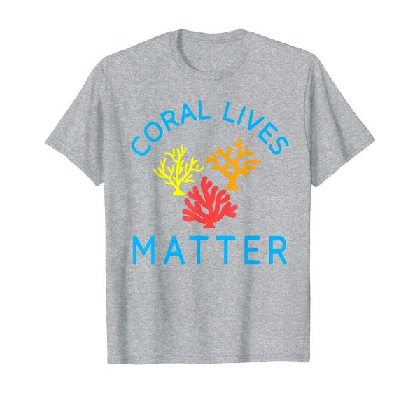 marine biology coral lives matter biologist reef aquarium t-shirt, White;black
marine biology coral lives matter biologist reef aquarium t-shirt, White;black