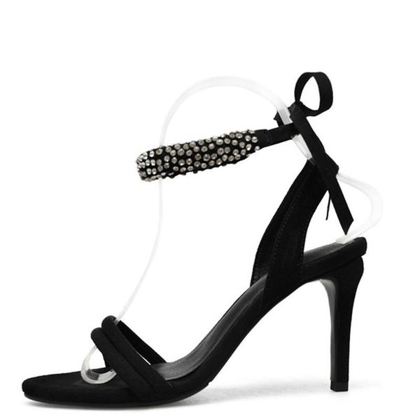women rhinestone high heels sandals leather peep toe hooks shoes sheep's fur open teen black brill
women rhinestone high heels sandals leather peep toe hooks shoes sheep's fur open teen black brill