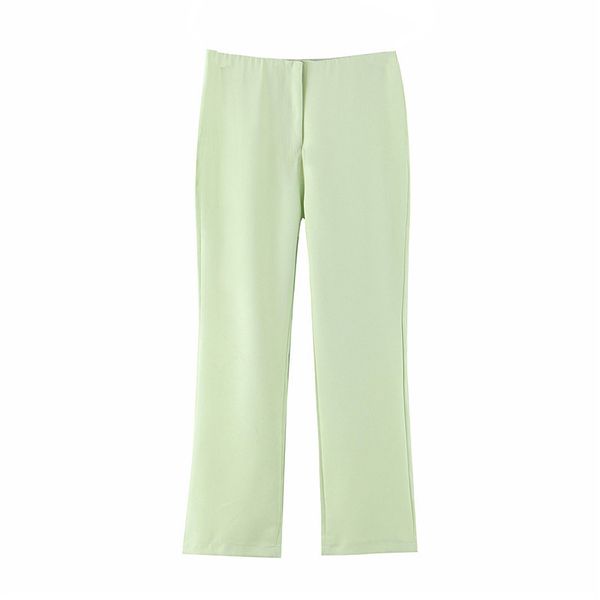 women straight pants high waist ladies office trousers casual female ankle-length side zipper elastic pantalones 210430, Black;white
women straight pants high waist ladies office trousers casual female ankle-length side zipper elastic pantalones 210430, Black;white