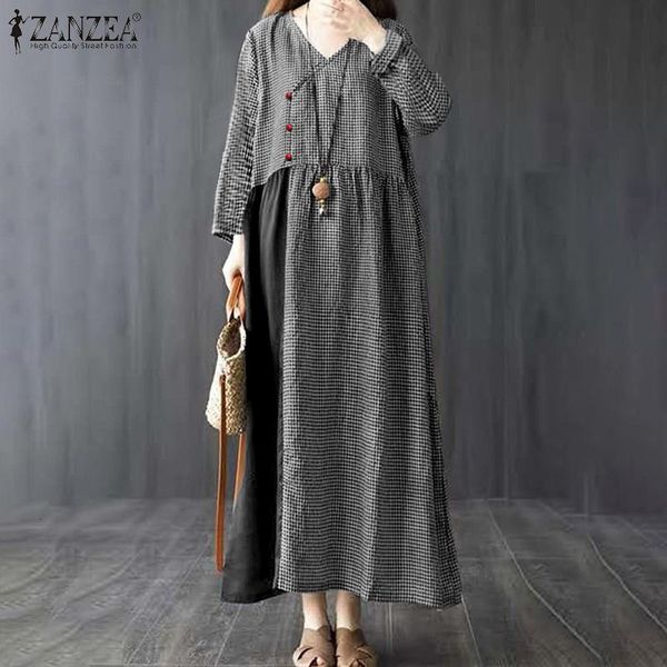 dresses vintage woman dress ropa 2021 ladies patchwork vestido de mujer autumn long sleeve robe femme oversized 5xl, Black;gray
dresses vintage woman dress ropa 2021 ladies patchwork vestido de mujer autumn long sleeve robe femme oversized 5xl, Black;gray