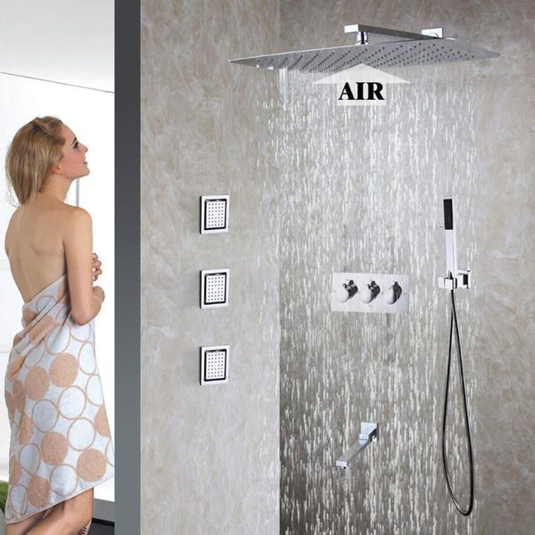bathroom shower faucet set easy-installation system 55x35 cm ultra-thin rain heads and cold mixer valve sets
bathroom shower faucet set easy-installation system 55x35 cm ultra-thin rain heads and cold mixer valve sets
