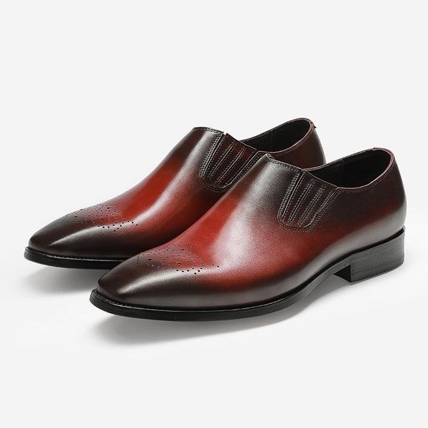 dress shoes men wedding luxury 2021 italian mens genuine leather oxfords party whole cut formal red groom, Black
dress shoes men wedding luxury 2021 italian mens genuine leather oxfords party whole cut formal red groom, Black