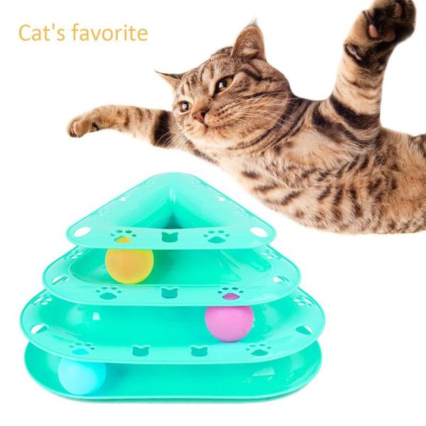 cat toys ball training amusement plate three levels pet toy tower tracks disc intelligence triple paly
cat toys ball training amusement plate three levels pet toy tower tracks disc intelligence triple paly