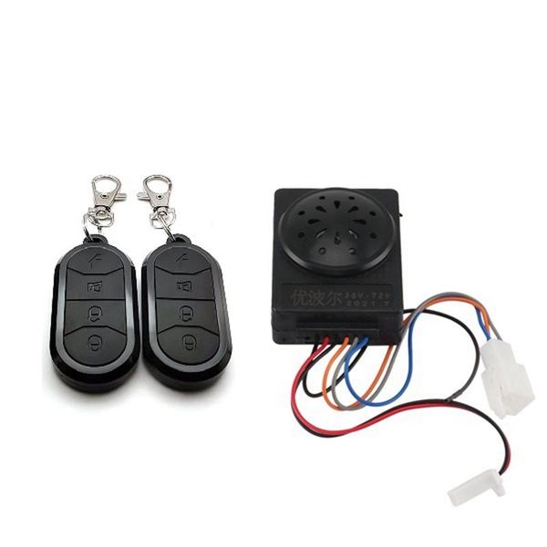 smart home sensor ebike alarm system dual remote control 36v 48v 60v 72v for electric bicycle/scooter ebike/brushless controller 
smart home sensor ebike alarm system dual remote control 36v 48v 60v 72v for electric bicycle/scooter ebike/brushless controller