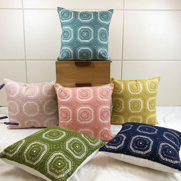 embroidery cushion cover pink blue green lace floral pattern pillow case with embroidered for sofa couch bed home decor 45*45cm cushion/deco
embroidery cushion cover pink blue green lace floral pattern pillow case with embroidered for sofa couch bed home decor 45*45cm cushion/deco
