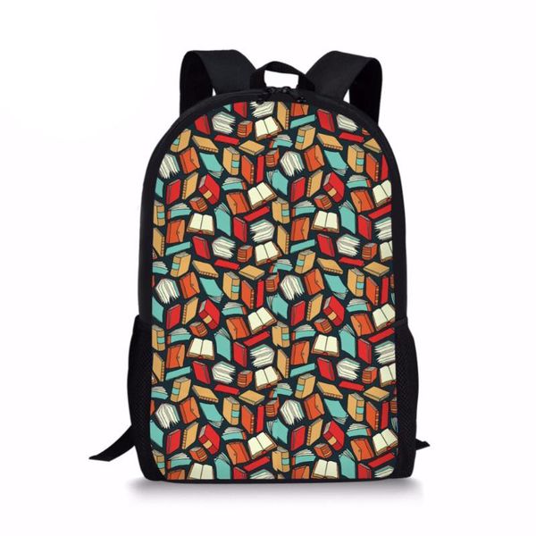 customzied book lover printing backpack for girls boys to school cartoon kids backpacks cute children bagpack back bags mochila
customzied book lover printing backpack for girls boys to school cartoon kids backpacks cute children bagpack back bags mochila