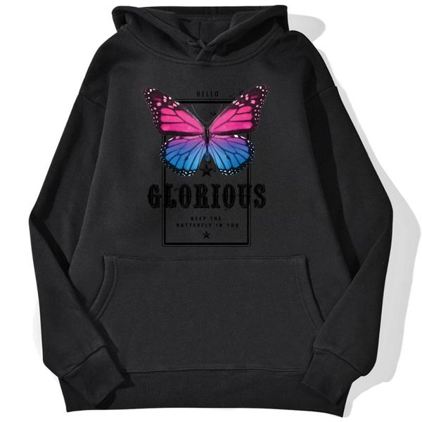 women's hoodies & sweatshirts funny color butterfly printing women loose streetwear hip hop street sweatshirt sport casual hoodie femal, Black
women's hoodies & sweatshirts funny color butterfly printing women loose streetwear hip hop street sweatshirt sport casual hoodie femal, Black