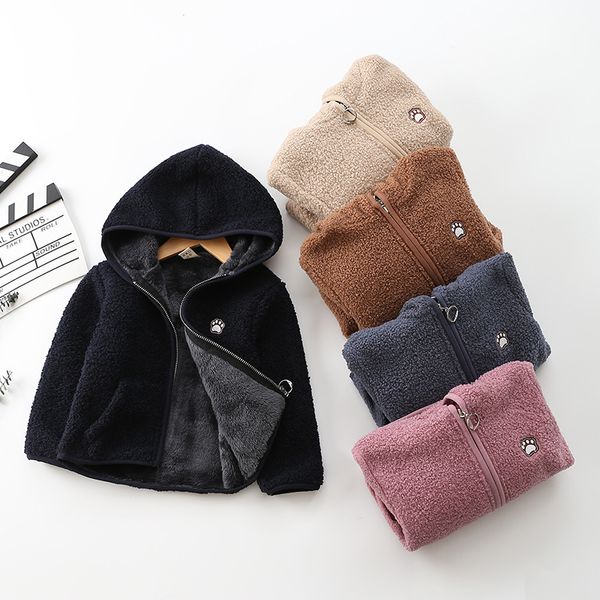 autumn and winter fleece girls' coat hooded teddy fleece lovely cardigan children's warm
autumn and winter fleece girls' coat hooded teddy fleece lovely cardigan children's warm