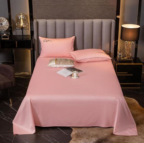 sheets & sets solid color bedspread bed sheet cotton pink girls bedding cover linen cases soft mattress home textile
sheets & sets solid color bedspread bed sheet cotton pink girls bedding cover linen cases soft mattress home textile