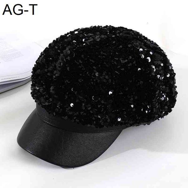 autumn winter hats for women with sequins octagonal caps ladies casual woolen hat winter beret women cap hr122305, Blue;gray
autumn winter hats for women with sequins octagonal caps ladies casual woolen hat winter beret women cap hr122305, Blue;gray