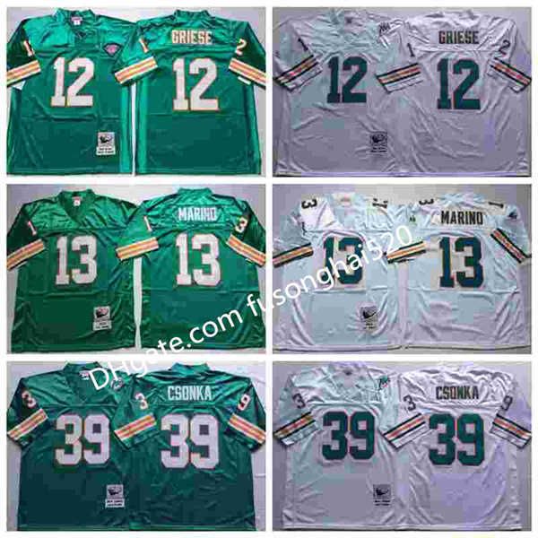 ncaa men 13 dan marino 12 bob griese 39 larry csonka white green home away stitched vintage college football jerseys, Black
ncaa men 13 dan marino 12 bob griese 39 larry csonka white green home away stitched vintage college football jerseys, Black