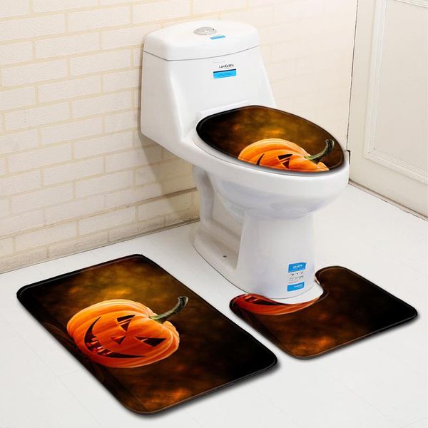 bath mats 3 pcs/set halloween style mat set bathroom toilet shower room decor rug carpets pumpkin lantern sets
bath mats 3 pcs/set halloween style mat set bathroom toilet shower room decor rug carpets pumpkin lantern sets