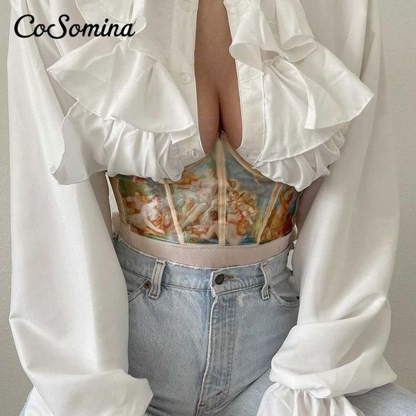 belts cosomina chain bandage corset waist transparent mesh shapewear women underbust female high street belt slim body shaper, Black;brown
belts cosomina chain bandage corset waist transparent mesh shapewear women underbust female high street belt slim body shaper, Black;brown