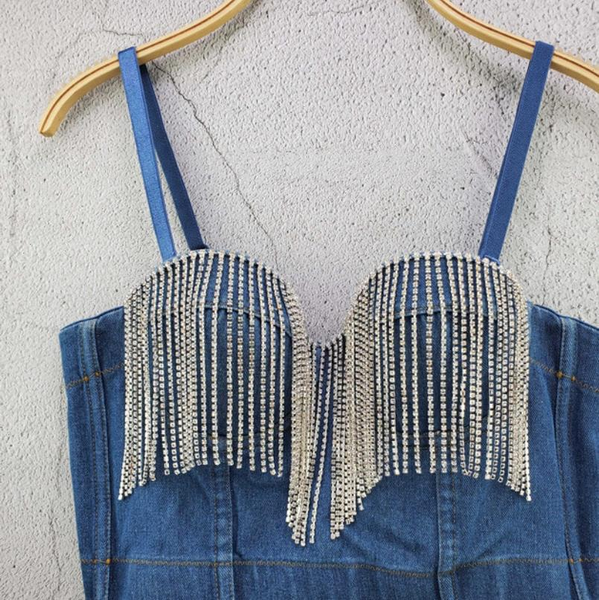fashion women tank ladies camis runway jeans crop blue celebrity party club vest, White
fashion women tank ladies camis runway jeans crop blue celebrity party club vest, White