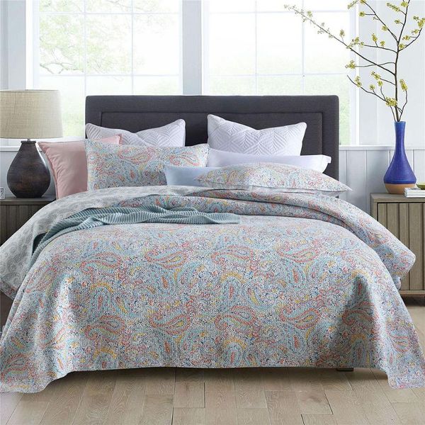 paisley bedspread for bed cotton quilt 3pcs sets quilted cover pillowcase queen size reversible blanket summer coverlets comforters &
paisley bedspread for bed cotton quilt 3pcs sets quilted cover pillowcase queen size reversible blanket summer coverlets comforters &