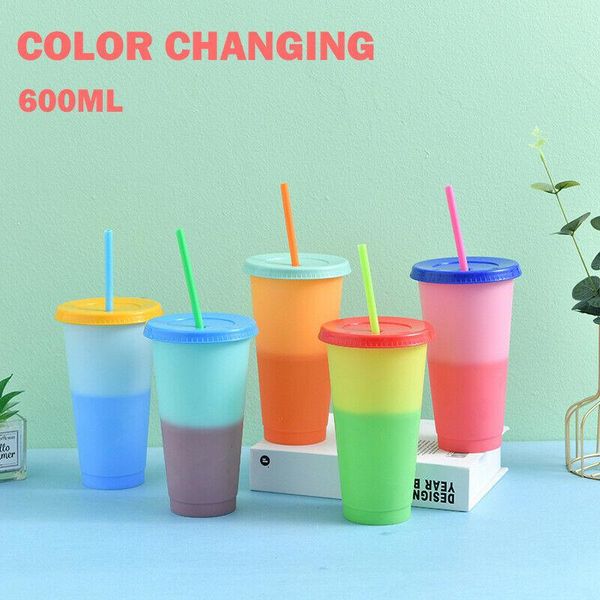 disposable dinnerware 1pcs 6 color reusable water bottles with straws lid changing cold cups magic tumbler eco-friendly
disposable dinnerware 1pcs 6 color reusable water bottles with straws lid changing cold cups magic tumbler eco-friendly