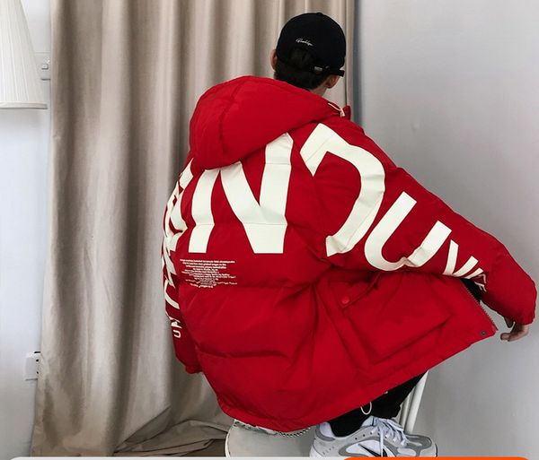 2021 Thick Men Winter Jacket Parka Casual Loose Harajuku Mens Oversized Parkas Coats Hooded Print Red Clothes, Black
2021 Thick Men Winter Jacket Parka Casual Loose Harajuku Mens Oversized Parkas Coats Hooded Print Red Clothes, Black