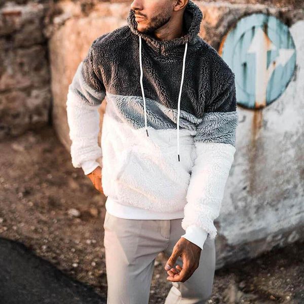 men's hoodies & sweatshirts men 2021 autumn tricolor patchwork printed hooded casual sweater for hoodie fashion long sleeve clothing, Black
men's hoodies & sweatshirts men 2021 autumn tricolor patchwork printed hooded casual sweater for hoodie fashion long sleeve clothing, Black