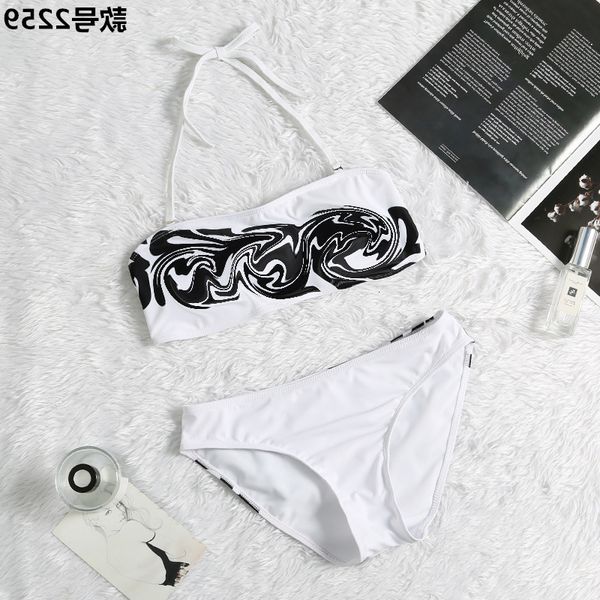 bikinis set women's trendy swimsuit white letter print split bra bikini
bikinis set women's trendy swimsuit white letter print split bra bikini