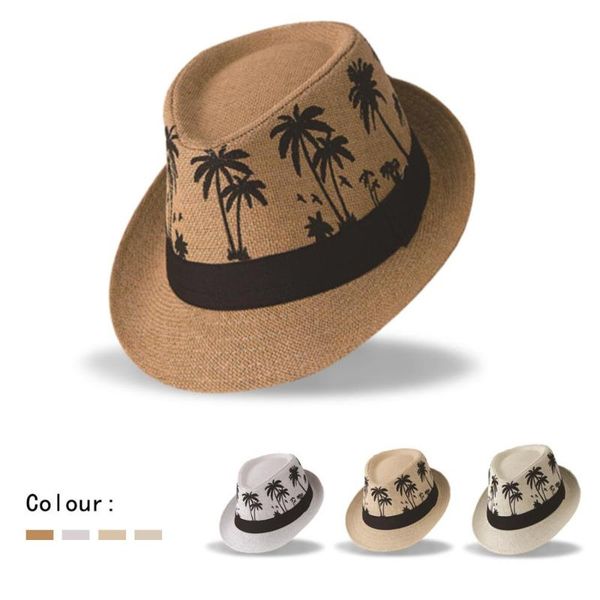 Fashion Jazz Hat Top Men Cowboy Elegant Gentleman Casual Retro Straw Curled Coconut Print European Style 2021 Wide Brim Hats, Blue;gray
Fashion Jazz Hat Top Men Cowboy Elegant Gentleman Casual Retro Straw Curled Coconut Print European Style 2021 Wide Brim Hats, Blue;gray