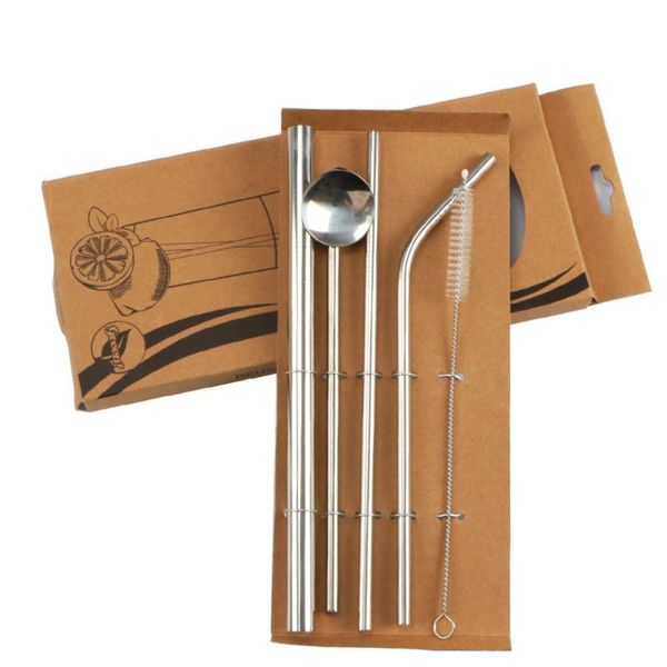 drinking straws reusable straw food grade 304 stainless steel metal set spoon boba tea bar accessories environmentally friendly products
drinking straws reusable straw food grade 304 stainless steel metal set spoon boba tea bar accessories environmentally friendly products