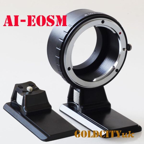 lens adapters & mounts ai-eosm adapter with tripod for ai to eosm ef-m eosm/m2/m3/m5/m6/m10/m50 mirrorless camera
lens adapters & mounts ai-eosm adapter with tripod for ai to eosm ef-m eosm/m2/m3/m5/m6/m10/m50 mirrorless camera