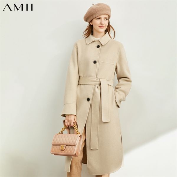 minimalism winter woolen lapel coat women temperament single-breasted 11980093 210527, Black
minimalism winter woolen lapel coat women temperament single-breasted 11980093 210527, Black