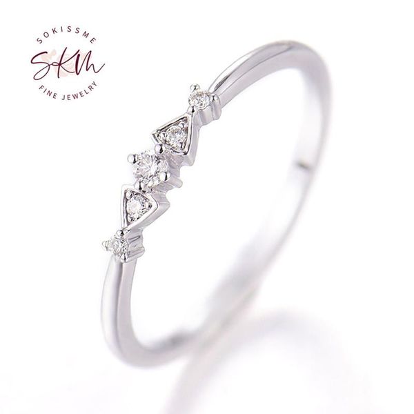 cluster rings skm 14k 18k white gold for women diamond trendy engagement designer promise luxury fine jewelry, Golden;silver 
cluster rings skm 14k 18k white gold for women diamond trendy engagement designer promise luxury fine jewelry, Golden;silver