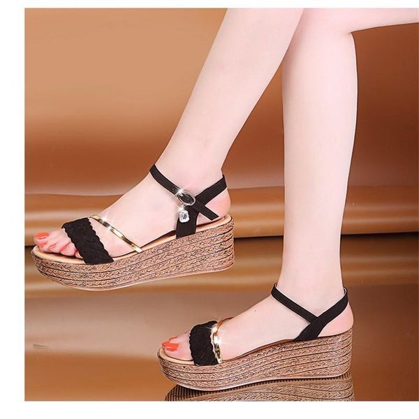 sandals high heels women summer shoes wedges bohemian flat platforms diamond beach sandles open toe aw6k, Black
sandals high heels women summer shoes wedges bohemian flat platforms diamond beach sandles open toe aw6k, Black