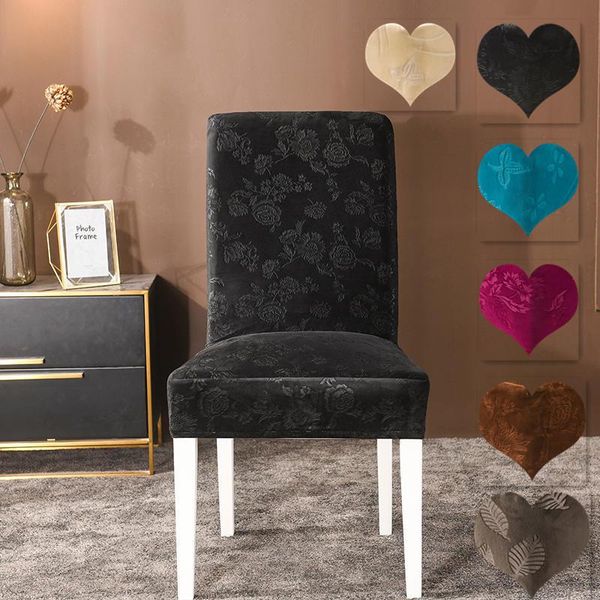 1/2/4/6 pcs chair cover simple solid color thicken elastic dust-proof for wedding el banquet covers
1/2/4/6 pcs chair cover simple solid color thicken elastic dust-proof for wedding el banquet covers