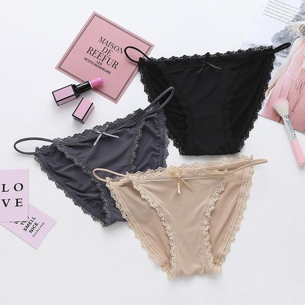 women's panties for women ice silk seamless lace underwear ladies casual lingerie female underpants gril briefs thong panty, Black;pink
women's panties for women ice silk seamless lace underwear ladies casual lingerie female underpants gril briefs thong panty, Black;pink
