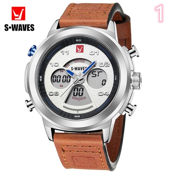 wristwatches most men's casual simple watch leather band fashion business quartz analog, Slivery;brown
wristwatches most men's casual simple watch leather band fashion business quartz analog, Slivery;brown