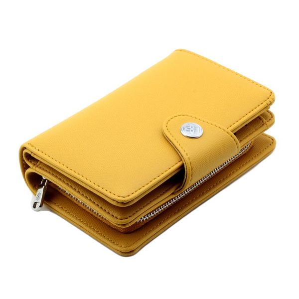 women wallet female short purse clutch zipper business small card holder large capacity yellow, White
women wallet female short purse clutch zipper business small card holder large capacity yellow, White