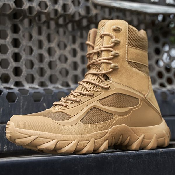 autumn winter military boots outdoor male hiking boots men special force desert boots light wearable tactical men shoes, Black
autumn winter military boots outdoor male hiking boots men special force desert boots light wearable tactical men shoes, Black