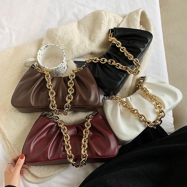 evening bags 2021 winter handbags and purses luxury chain black red hand bag folds design pu leather shoulder for women
evening bags 2021 winter handbags and purses luxury chain black red hand bag folds design pu leather shoulder for women