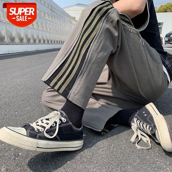 yemi fashion | side zipper pants men's sports casual straight loose hong kong style cropped #ef3s, Black
yemi fashion | side zipper pants men's sports casual straight loose hong kong style cropped #ef3s, Black