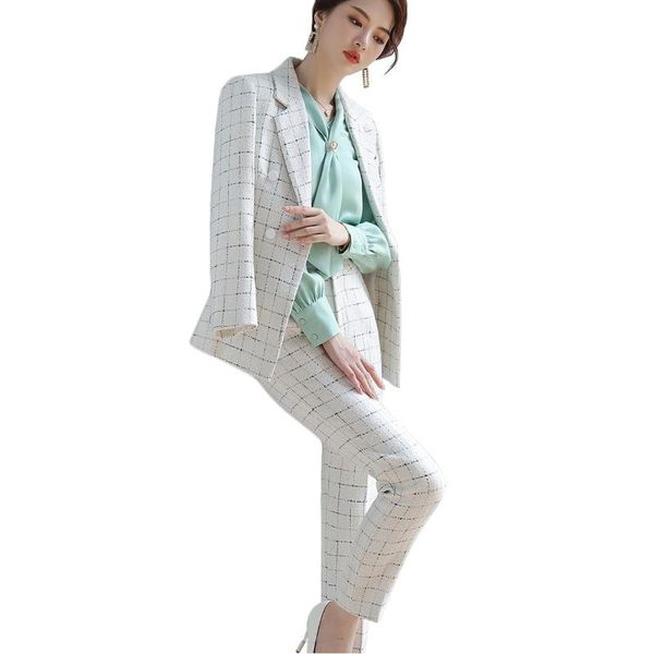 women's two piece pants formal work blazer and trouser pant suit for women ladies fashion black white plaid business 2 set elegance sui
women's two piece pants formal work blazer and trouser pant suit for women ladies fashion black white plaid business 2 set elegance sui