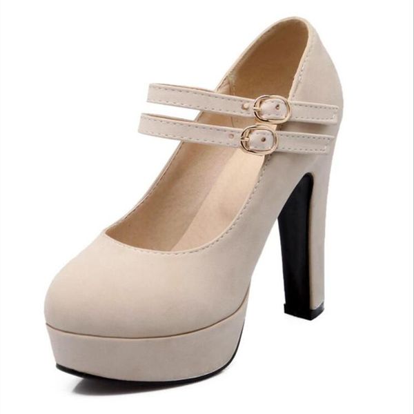 sweet ladies ankle strap high heels suede chunky heel platform pumps round toe mary jane shoes women party wedding dress, Black
sweet ladies ankle strap high heels suede chunky heel platform pumps round toe mary jane shoes women party wedding dress, Black