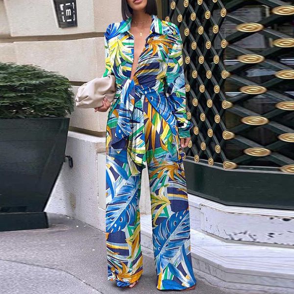 spring summer office lady elegant v-neck lantern long sleeve +wide leg pants set lace-up two piece outfits 210930, White
spring summer office lady elegant v-neck lantern long sleeve +wide leg pants set lace-up two piece outfits 210930, White
