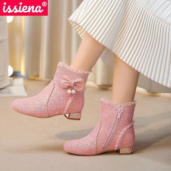 2021 child ankle boots pu leather string bead kids shoes casual zipper round toe autumn winter girls size 28-38, Black;grey
2021 child ankle boots pu leather string bead kids shoes casual zipper round toe autumn winter girls size 28-38, Black;grey