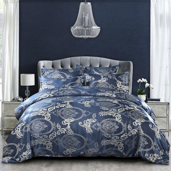 bedding sets european style home textile duvet cover pillowcase jacquard 3pcs
bedding sets european style home textile duvet cover pillowcase jacquard 3pcs