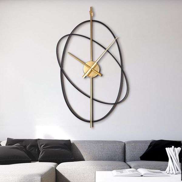 wall clocks modern simple silent clock iron metal oval living room bedroom hanging home decoration
wall clocks modern simple silent clock iron metal oval living room bedroom hanging home decoration