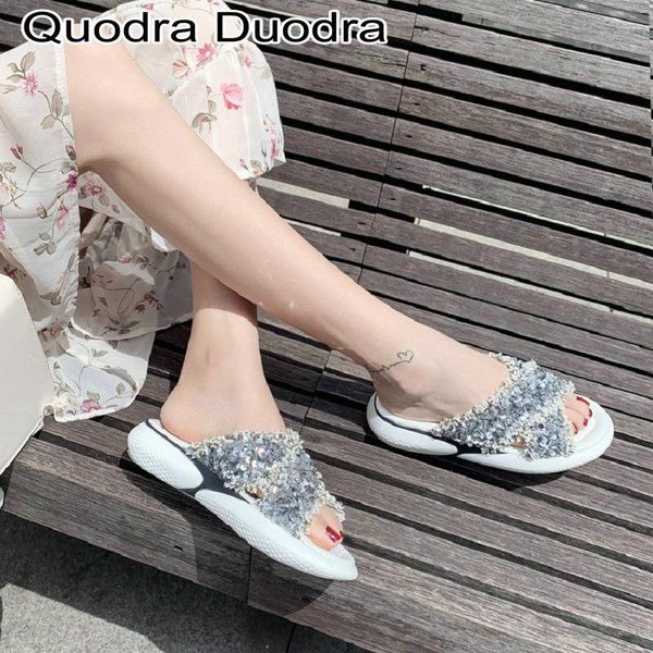 slippers bling shoes women summer peep toe mules square high heels platform slip on outside causal, Black
slippers bling shoes women summer peep toe mules square high heels platform slip on outside causal, Black