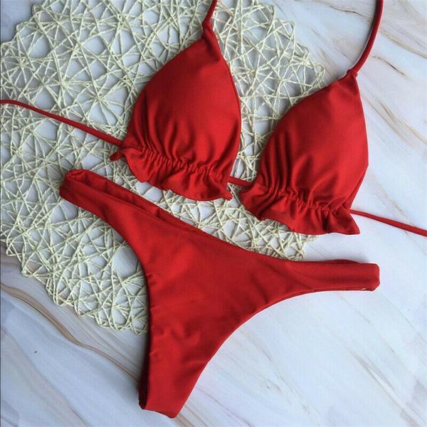 women's swimwear swimming suit for women bikini push up swimsuit bathing solid color ruffle swim costumi da bagno donna, White;black
women's swimwear swimming suit for women bikini push up swimsuit bathing solid color ruffle swim costumi da bagno donna, White;black