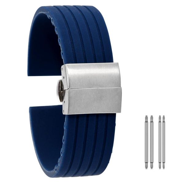 watch bands blue 20mm 22mm 24mm silicone band soft replacement strap fashion bracelet sports rubber watchband cinturino orologio accessories, Black;brown
watch bands blue 20mm 22mm 24mm silicone band soft replacement strap fashion bracelet sports rubber watchband cinturino orologio accessories, Black;brown