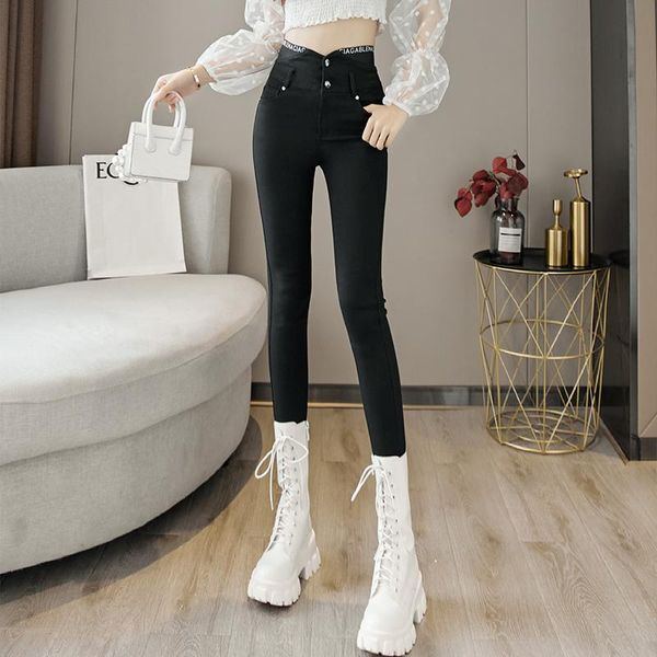 women's pants & capris wholesale 2021 spring autumn fashion casual long women woman female ol at897-1, Black;white
women's pants & capris wholesale 2021 spring autumn fashion casual long women woman female ol at897-1, Black;white