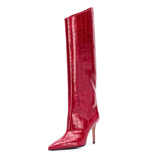 boots 2021 pointed high heel oblique mouth stiletto sleeve fashion european and american knee-length women's, Black
boots 2021 pointed high heel oblique mouth stiletto sleeve fashion european and american knee-length women's, Black
