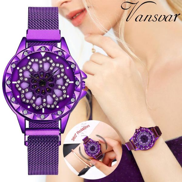wristwatches luxury women watches rhinestone rotate dial ladies fashion quartz wristwatch magnetic buckle strap clock casual *a, Slivery;brown
wristwatches luxury women watches rhinestone rotate dial ladies fashion quartz wristwatch magnetic buckle strap clock casual *a, Slivery;brown