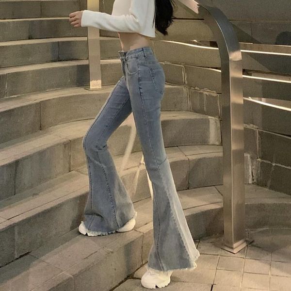 women's jeans 2021 spring autumn retro high waisted trumpet ladies skinny woman clothes women long bodycon pants streetwear casual, Blue
women's jeans 2021 spring autumn retro high waisted trumpet ladies skinny woman clothes women long bodycon pants streetwear casual, Blue